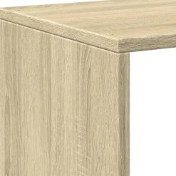 Tilanjakaja 4 tasoa Sonoma 131,5x29x131,5 cm tekninen puu (57969)