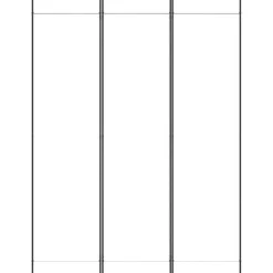 Tilanjakaja kangas, 150-300x200 cm, eri paneeli- ja värivaihtoehtoja (15997)