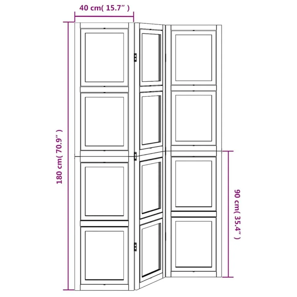 Tilanjakaja täysi keisaripuu, valkoinen, eri kokoja (31784)