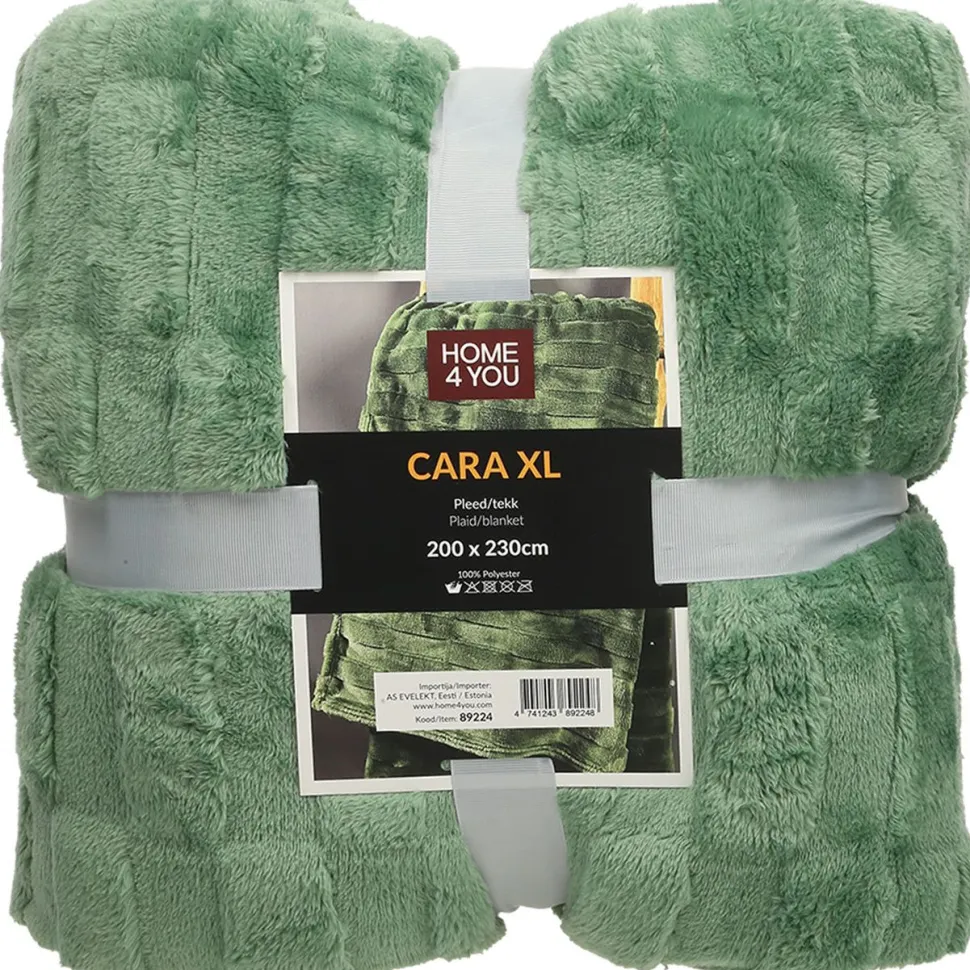 Torkkupeitto Home4You CARA XL 200x230 cm, vihreä