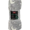 Torkkupeitto Home4You NIGHT LIGHT 150x200 cm, avaruus, harmaa