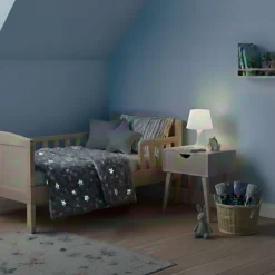 Torkkupeitto Home4You NIGHT LIGHT 150x200 cm, avaruus, harmaa