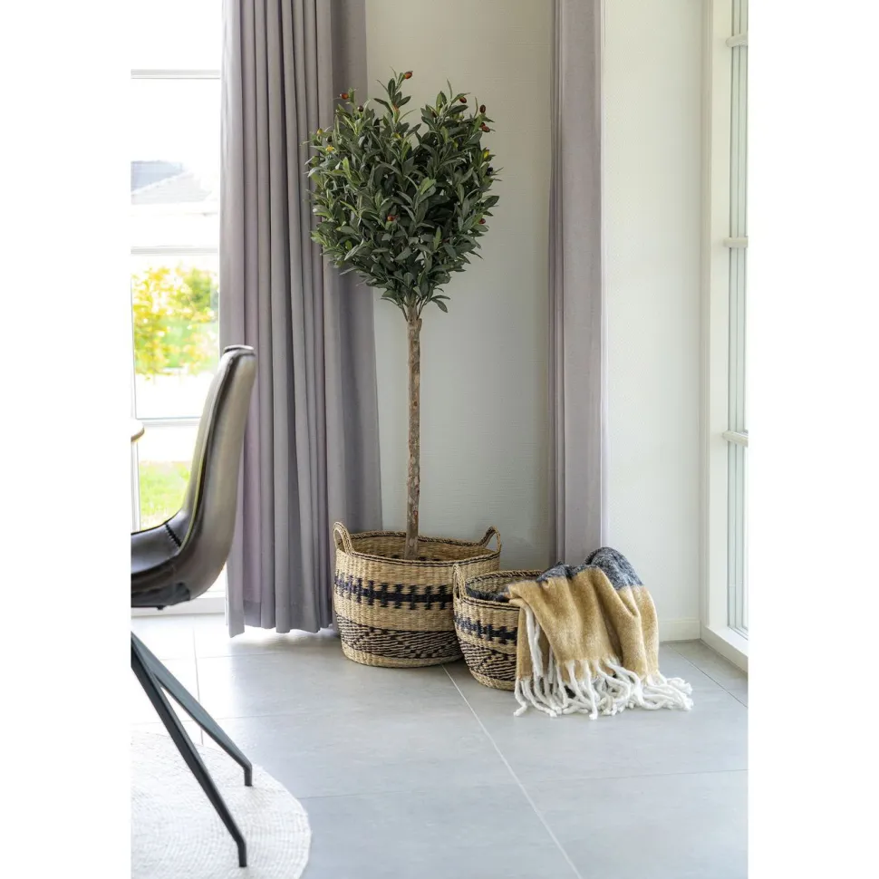 Torkkupeitto House Nordic Sintra, 130x170cm, musta/valkoinen/ruskea