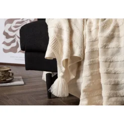 Torkkupeitto Venture Home Katlyn, 130x170cm, valkoinen
