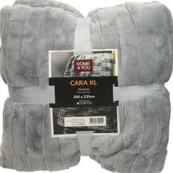 Torkkupeitto Home4You CARA XL 200x230 cm, harmaa