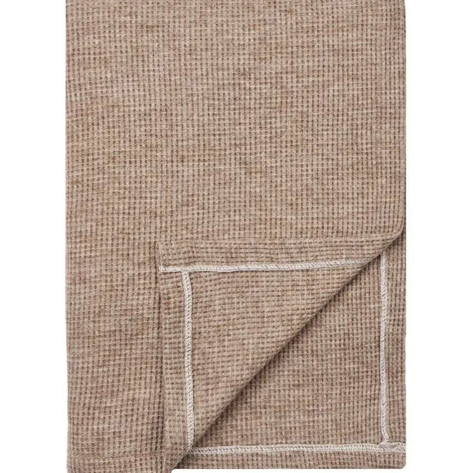 Torkkupeitto House Nordic Puno, 130x156cm, taupe