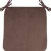 Tuolin pehmuste Home4You FJORD 39x39 cm, ruskea