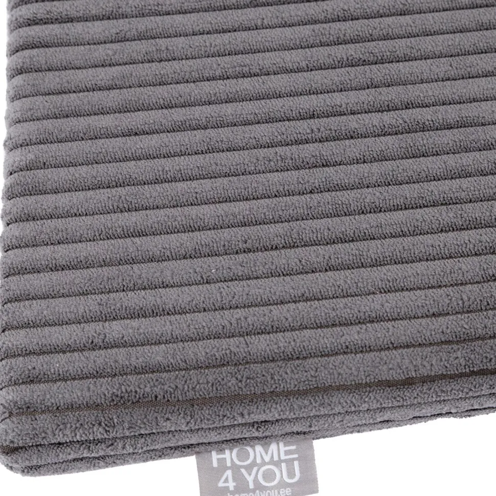 Tuolin pehmuste Home4You HYPER 45/41x40 cm, tummanharmaa