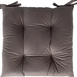 Tuolin pehmuste sametti Home4You NEW 40x40 cm, taupe, beige