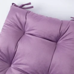 Tuolin pehmuste sametti Home4You 2,40x40 cm, violetti