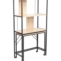 Työpöytä/hylly Home4You LESTER 84x40xK160 cm, melamiini