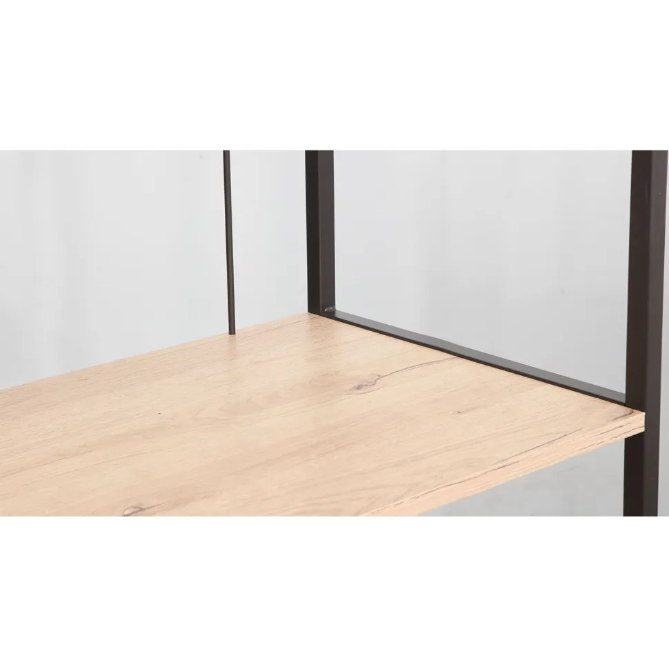 Työpöytä/hylly Home4You LESTER 84x40xK160 cm, melamiini