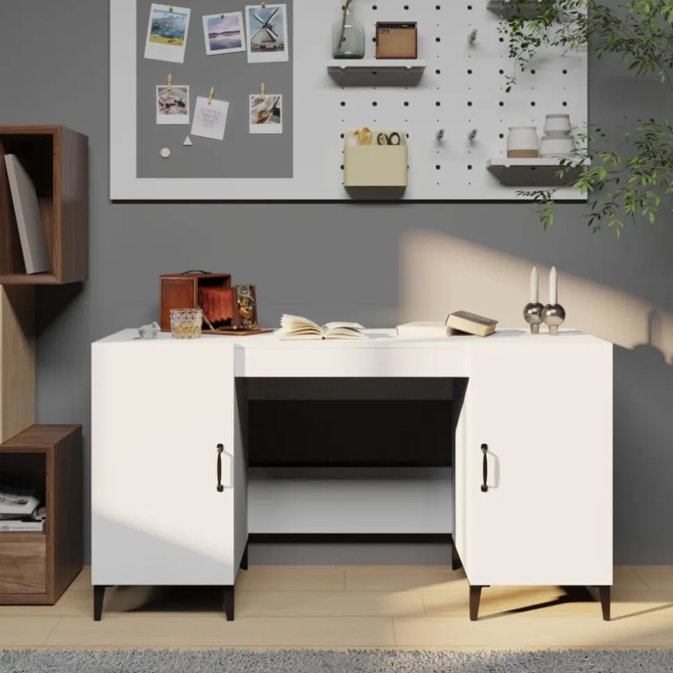 Työpyötä 1 140x50x75 cm tekninen puu savutammi