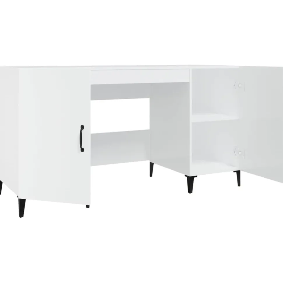 Työpyötä 1 140x50x75 cm tekninen puu savutammi
