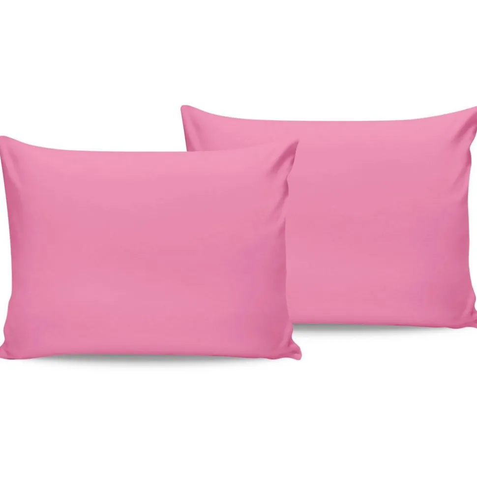 Tyynyliina Linento Pink, 50x80cm, 2kpl, vaaleanpunainen