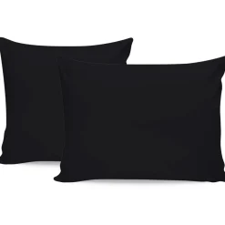 Tyynyliina Linento Tonne Grise, 50x80cm, 2kpl, musta