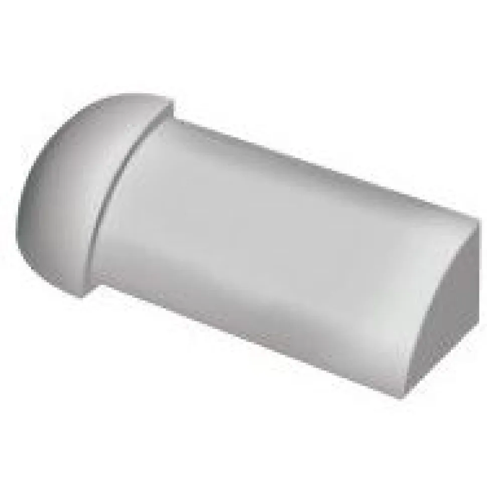 Ulkokulma laattalistaan Progress Profiles Projolly Quart 10 mm musta