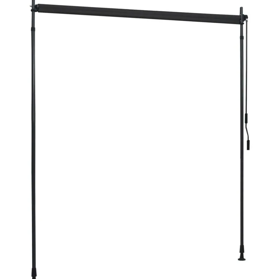 Ulkorullaverho 200x270 cm antrasiitti