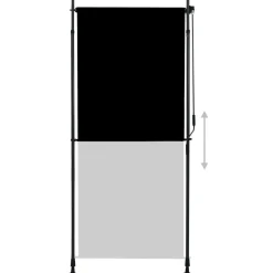Ulkorullaverho 100x270 cm antrasiitti