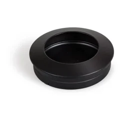Upotettava vedin Beslag Design Hollow Ø40x12mm musta