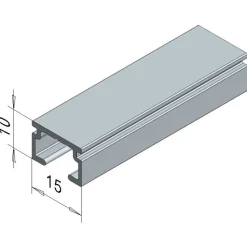 U-verhokisko FP-Tuotteet 6100 140 cm