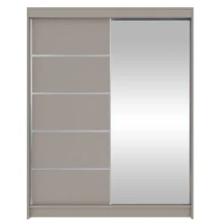 Vaatekaappi CAMINO III, valkoinen/beige (2848)