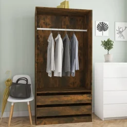 Vaatekaappi 100cm eri värejä