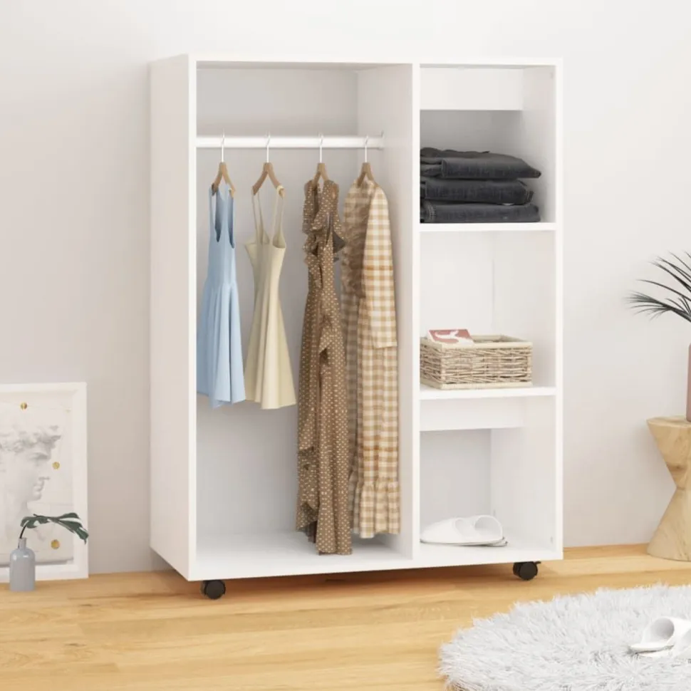 Vaatekaappi 80cm lastulevy tammi