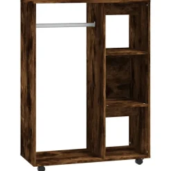 Vaatekaappi 80cm lastulevy tammi