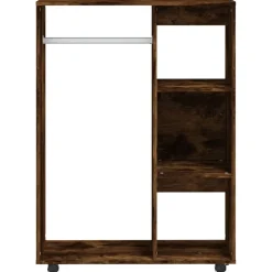 Vaatekaappi 80cm lastulevy tammi