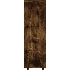 Vaatekaappi 80cm lastulevy tammi