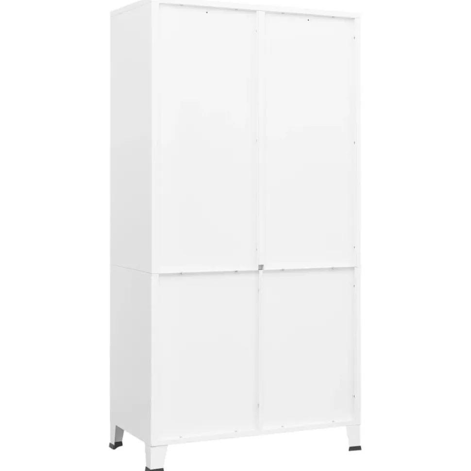 Vaatekaappi 90cm metalli eri värejä