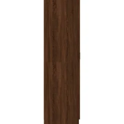 Vaatekaappi 80cm tekninen puu harmaa