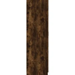 Vaatekaappi 80cm tekninen puu harmaa