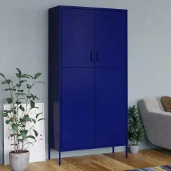 Vaatekaappi 90cm teräs eri värejä