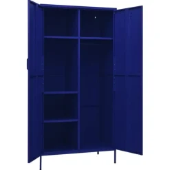 Vaatekaappi 90cm teräs eri värejä