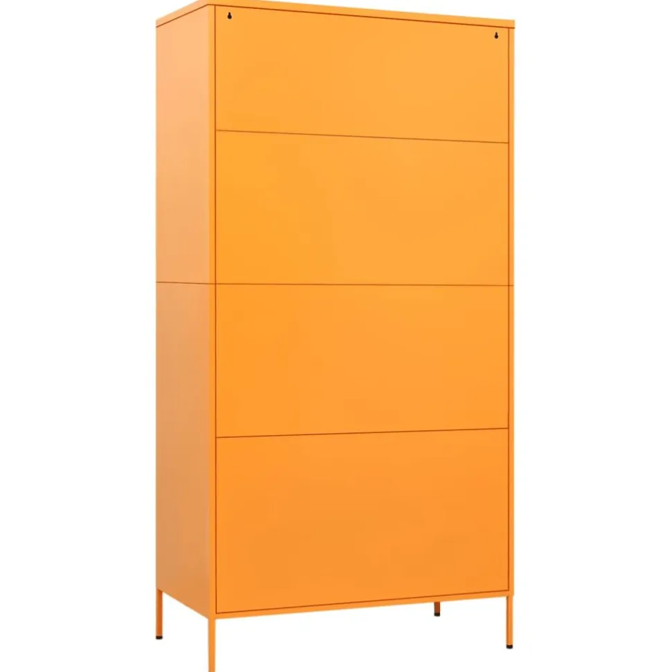 Vaatekaappi 90cm teräs eri värejä