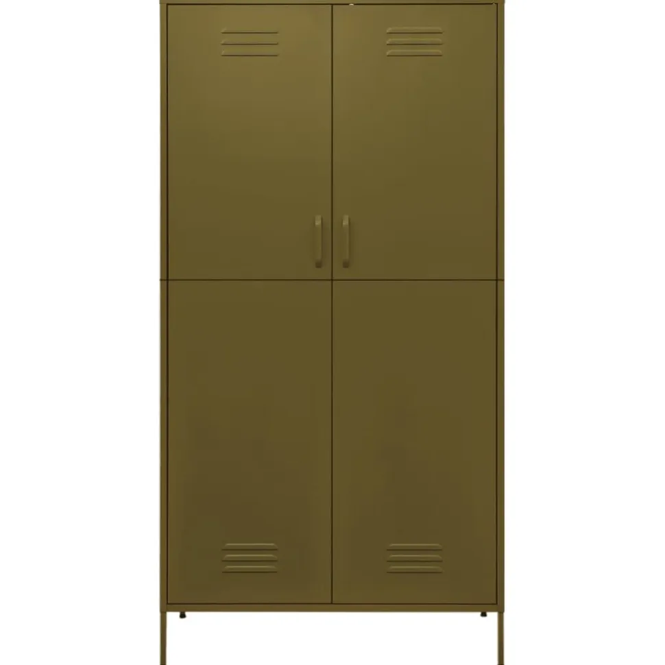 Vaatekaappi 90cm teräs eri värejä