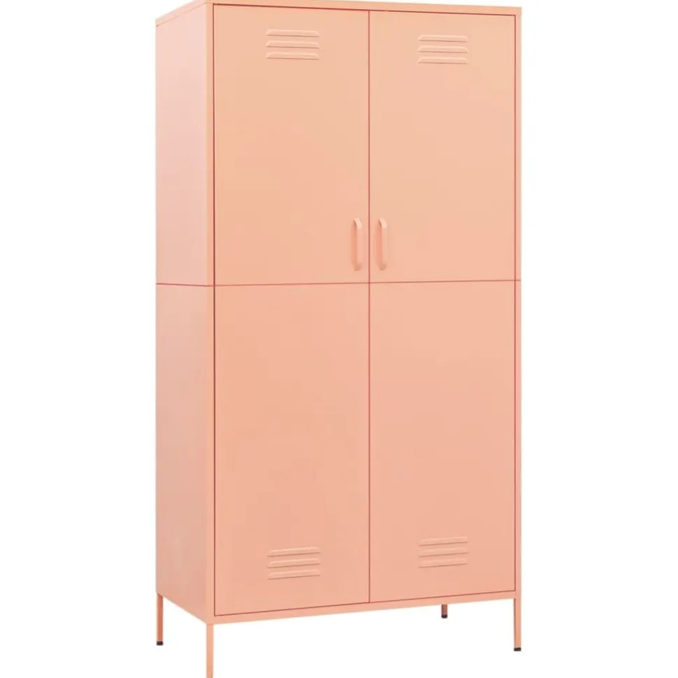 Vaatekaappi 90cm teräs eri värejä
