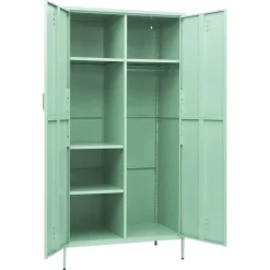 Vaatekaappi 90cm teräs eri värejä