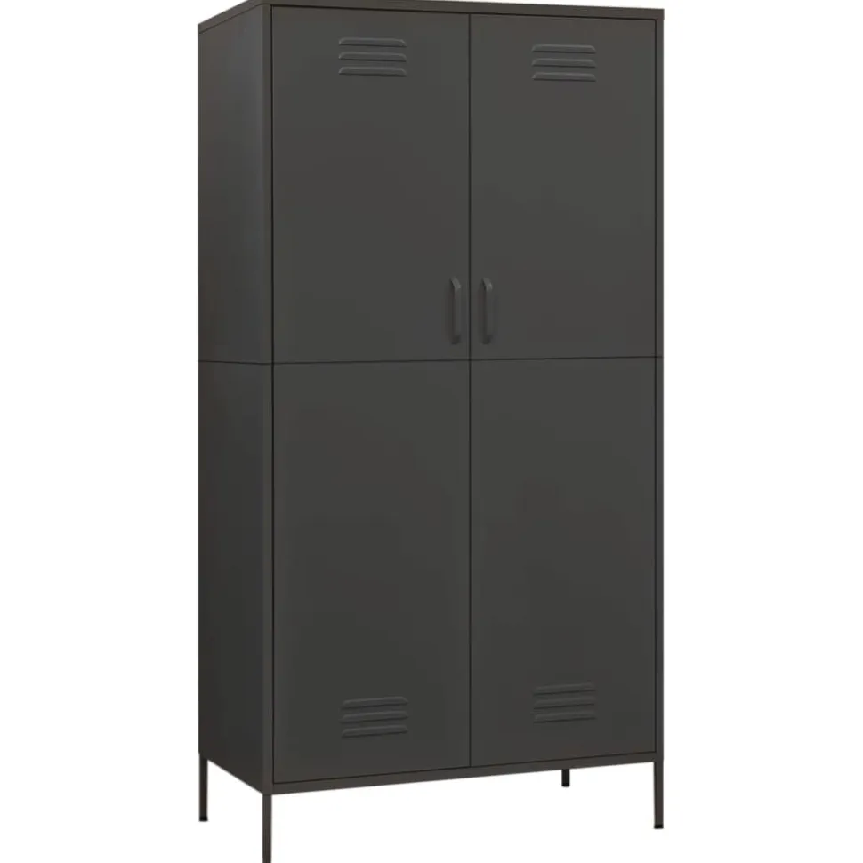 Vaatekaappi 90cm teräs eri värejä