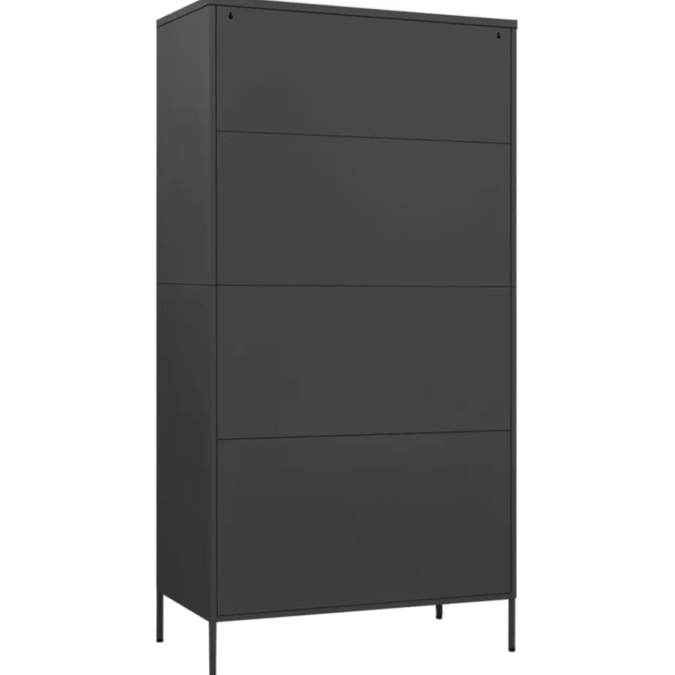 Vaatekaappi 90cm teräs eri värejä