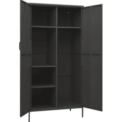 Vaatekaappi 90cm teräs eri värejä
