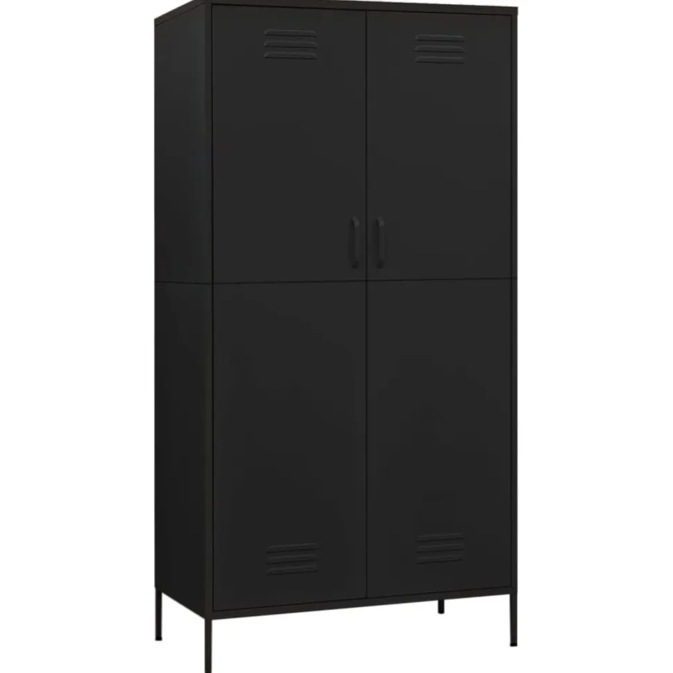 Vaatekaappi 90cm teräs eri värejä