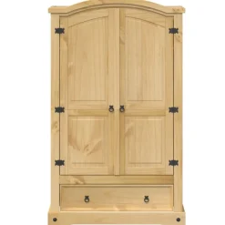 Vaatekaappi Corona 101x52x170 cm täysi mänty (05662)