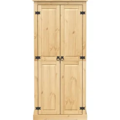 Vaatekaappi Corona 76x50x170 cm täysi mänty (02769)