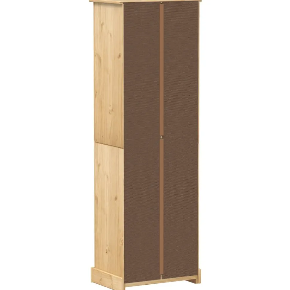 Vaatekaappi Corona 55x38x170 cm täysi mänty (02767)