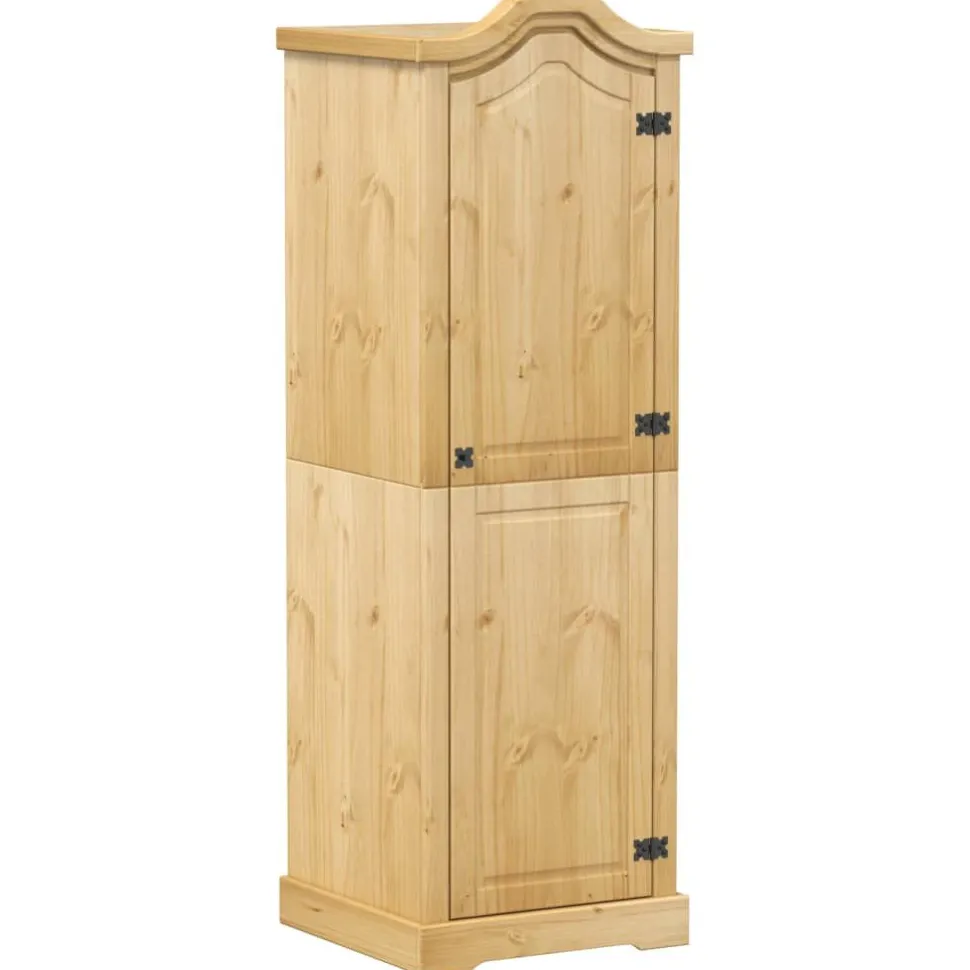 Vaatekaappi Corona 55x52x170 cm täysi mänty (02764)