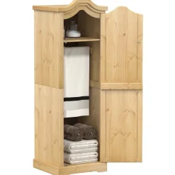 Vaatekaappi Corona 55x52x170 cm täysi mänty (02764)