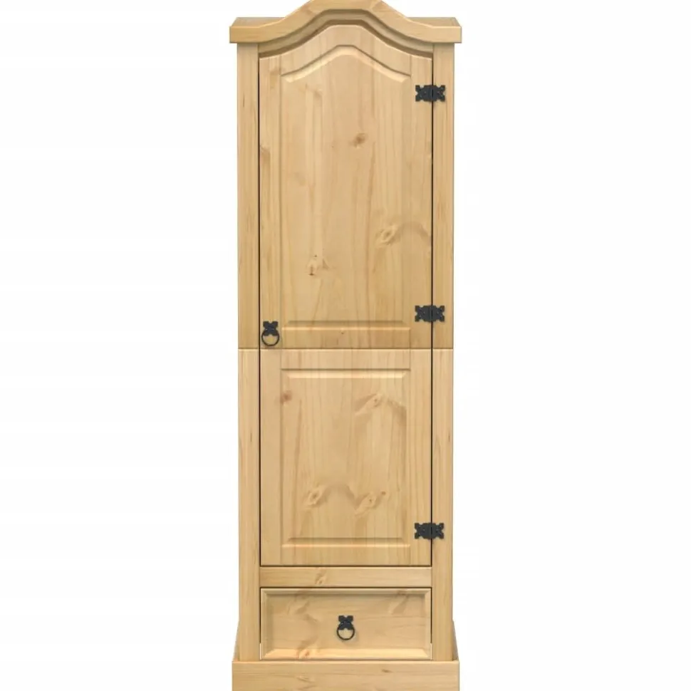 Vaatekaappi Corona 55x52x170 cm täysi mänty (02765)